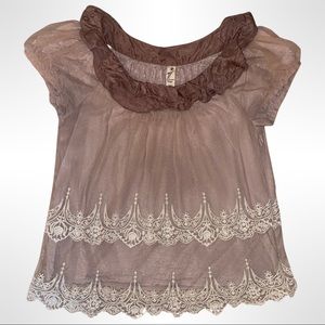 Anthropologie Floreat Blouse